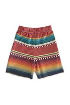 Retro KIDS TULUM SWEATSHORTS - RED