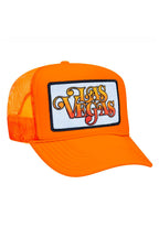Retro LAS VEGAS SCRIPT TRUCKER HAT