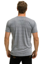 Retro LOCALS ONLY TEE - HEATHER GREY
