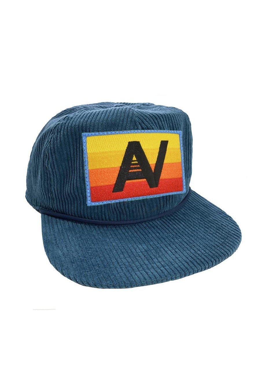 Retro LOGO RAINBOW - VINTAGE CORDUROY TRUCKER HAT
