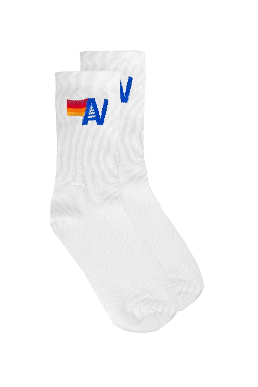 Retro LOGO SOCK - WHITE