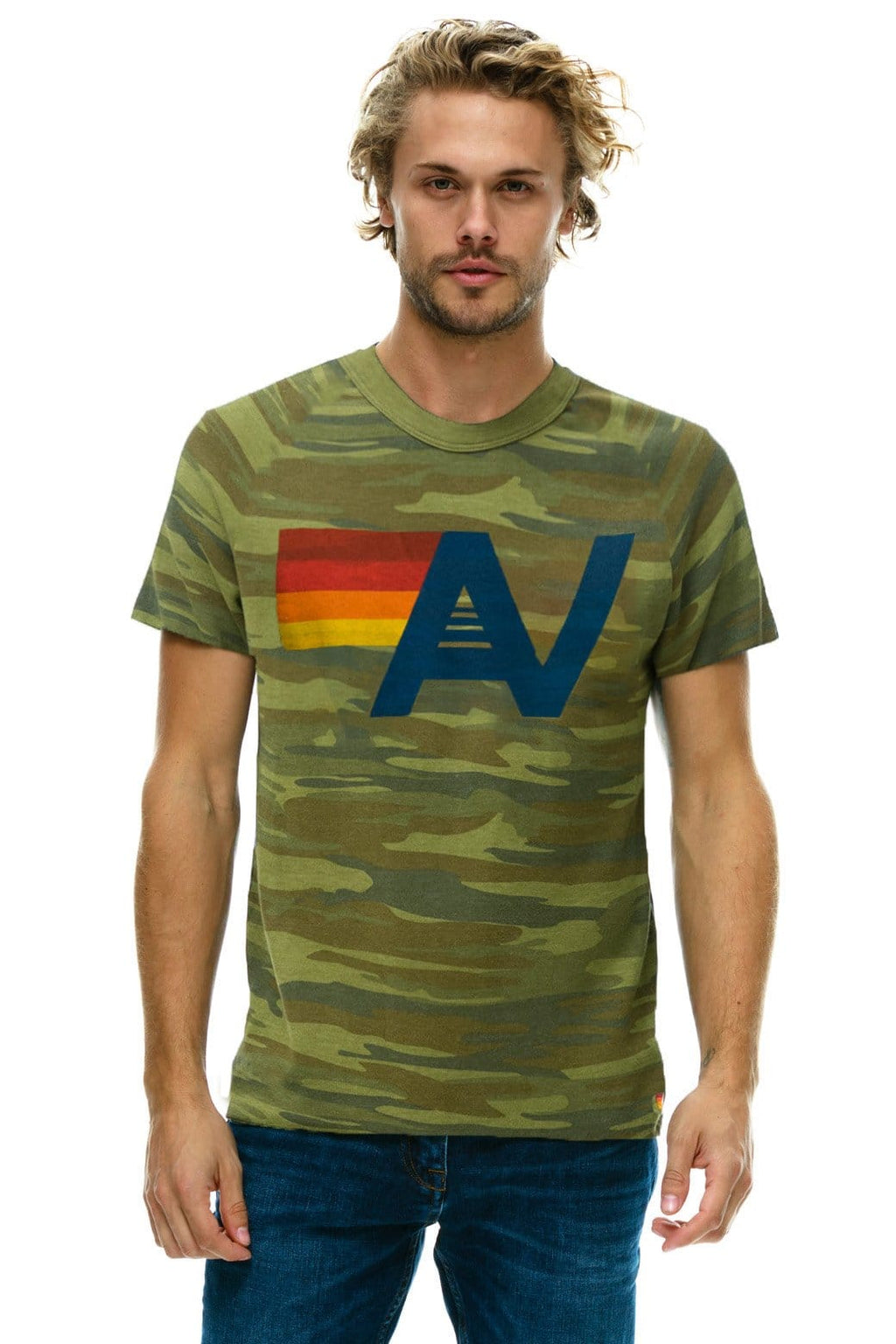 Retro LOGO TEE - CAMO