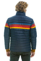 Retro 4 STRIPE JACKET - NAVY
