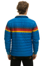 Retro 4 STRIPE JACKET - SNORKEL BLUE