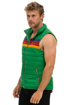 Retro MENS 4 STRIPE VEST - AMAZON