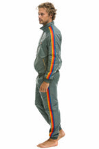 Retro MENS 4 STRIPE WINDBREAKER - SEDONA