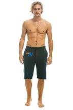 Retro LOGO SWEATSHORTS - CHARCOAL