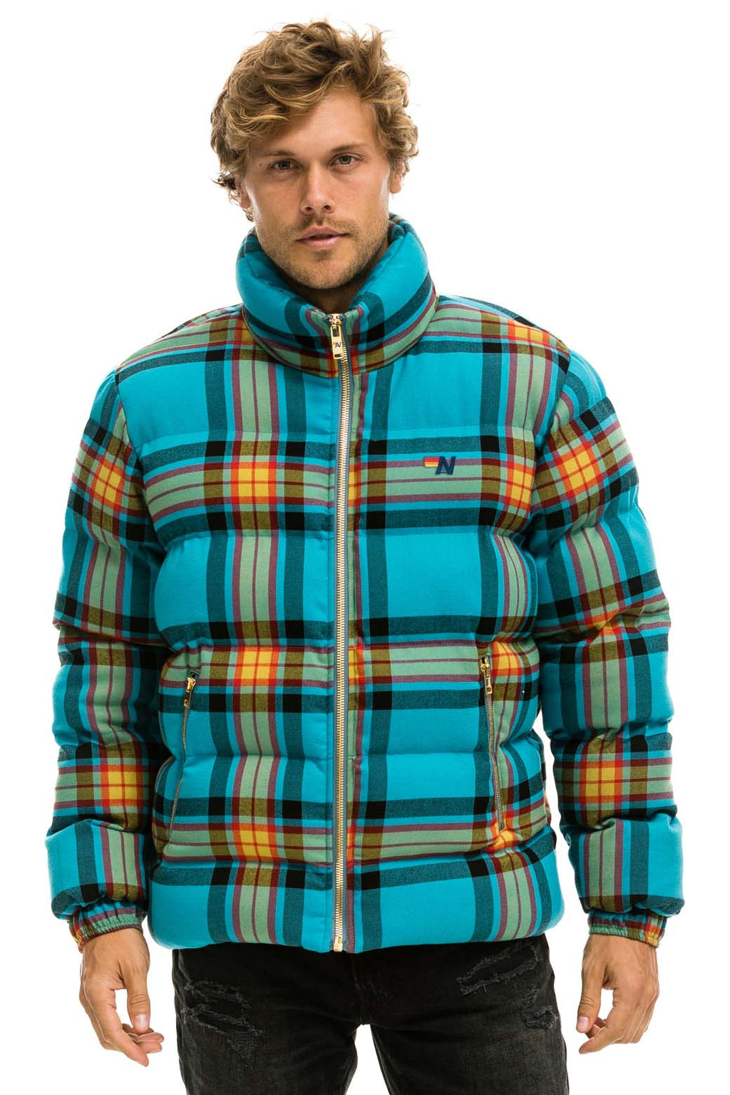 Retro UNISEX PLAID TRAVELER JACKET - JACKSON PLAID