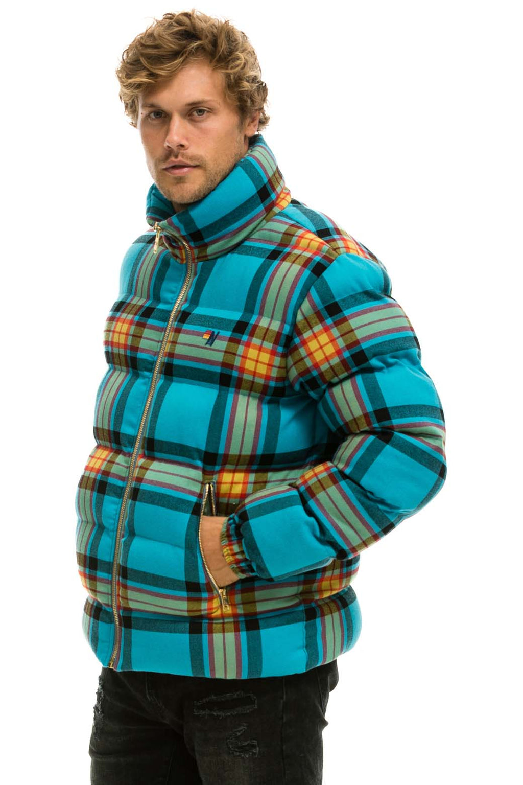 Retro UNISEX PLAID TRAVELER JACKET - JACKSON PLAID