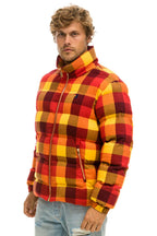 Retro UNISEX PLAID TRAVELER JACKET - SURFY PLAID
