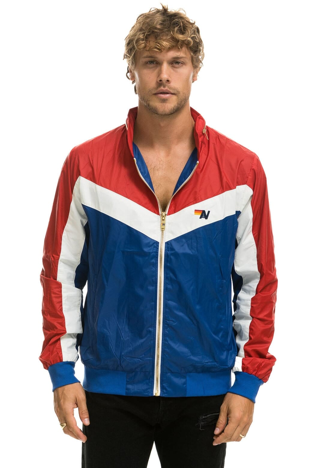 Retro MENS WINDBREAKER JACKET - CLASSIC USA