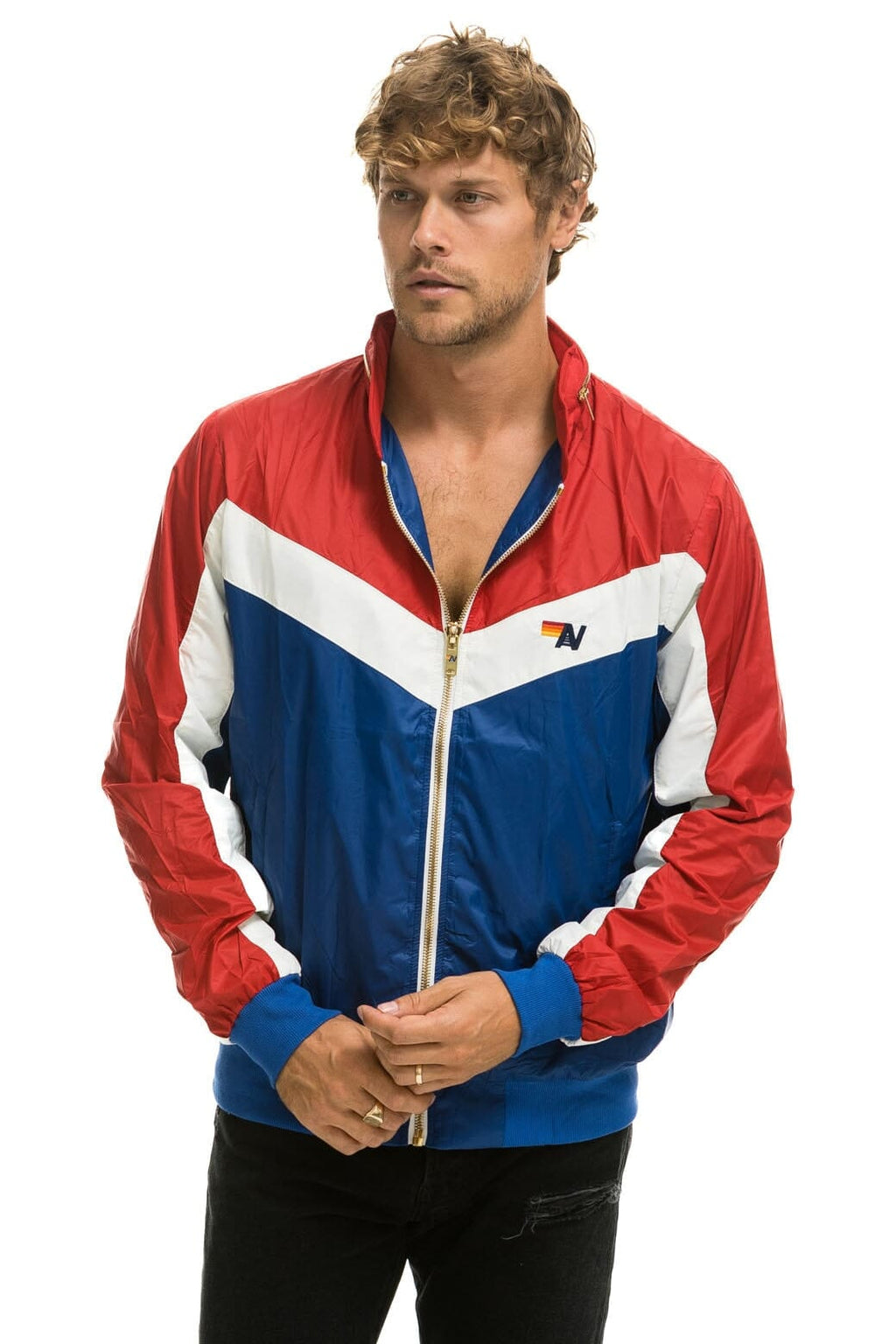 Retro MENS WINDBREAKER JACKET - CLASSIC USA