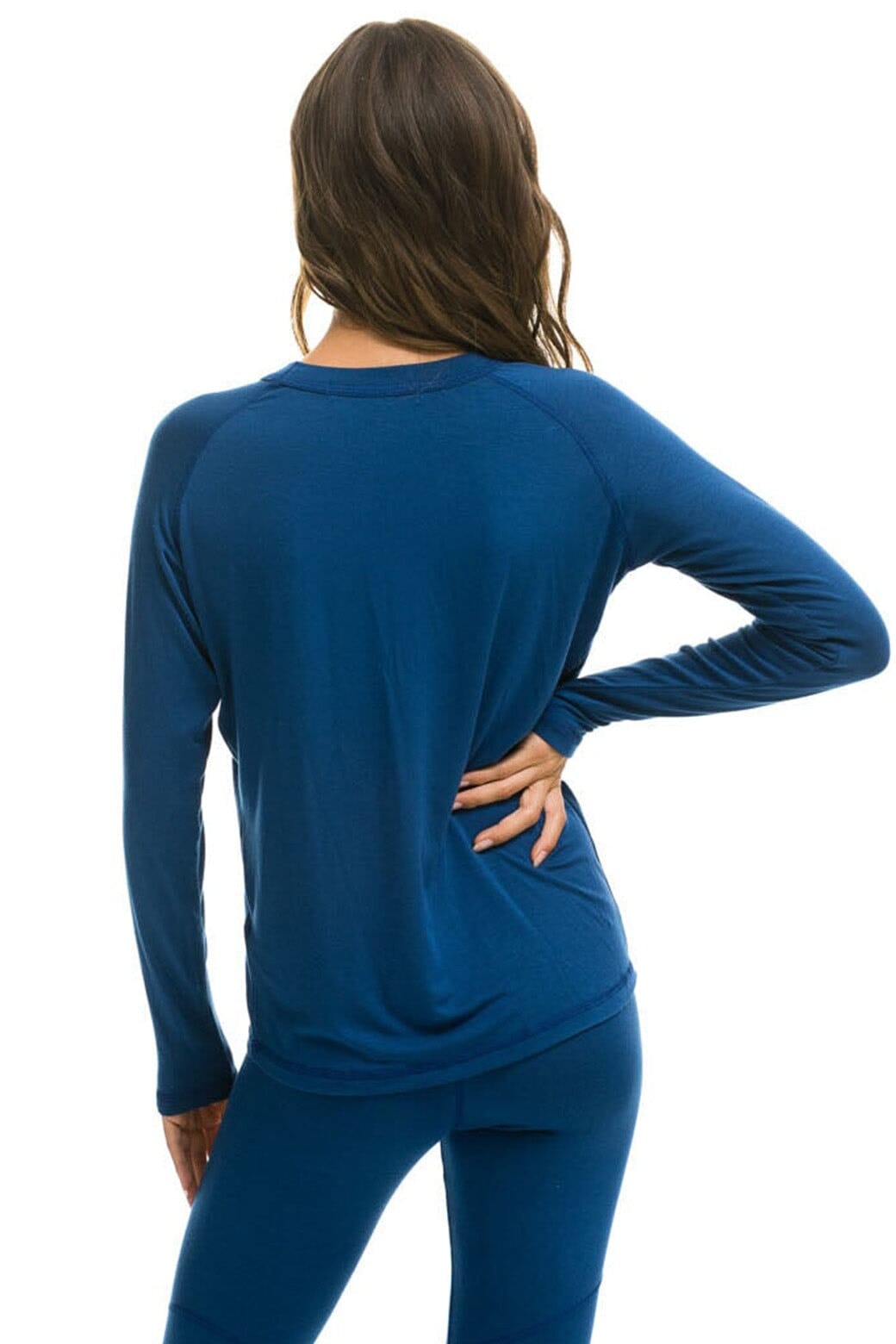 Retro MICRO MODAL BASE LAYER TOP - ROYAL