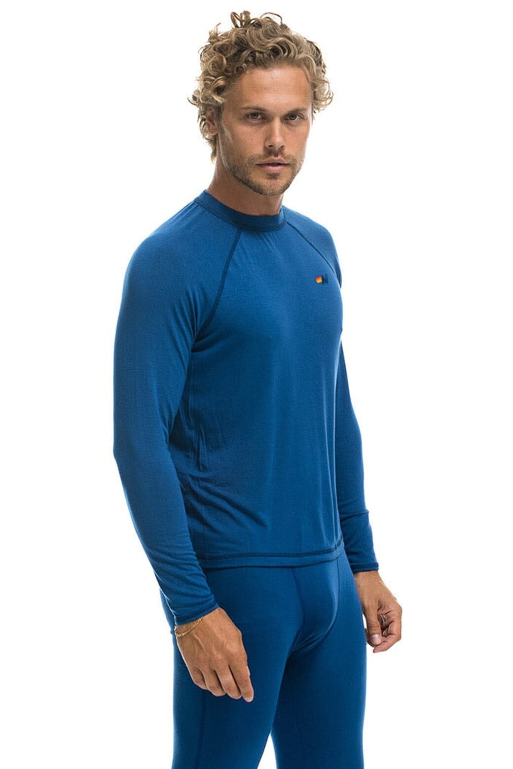 Retro MICRO MODAL BASE LAYER TOP - ROYAL