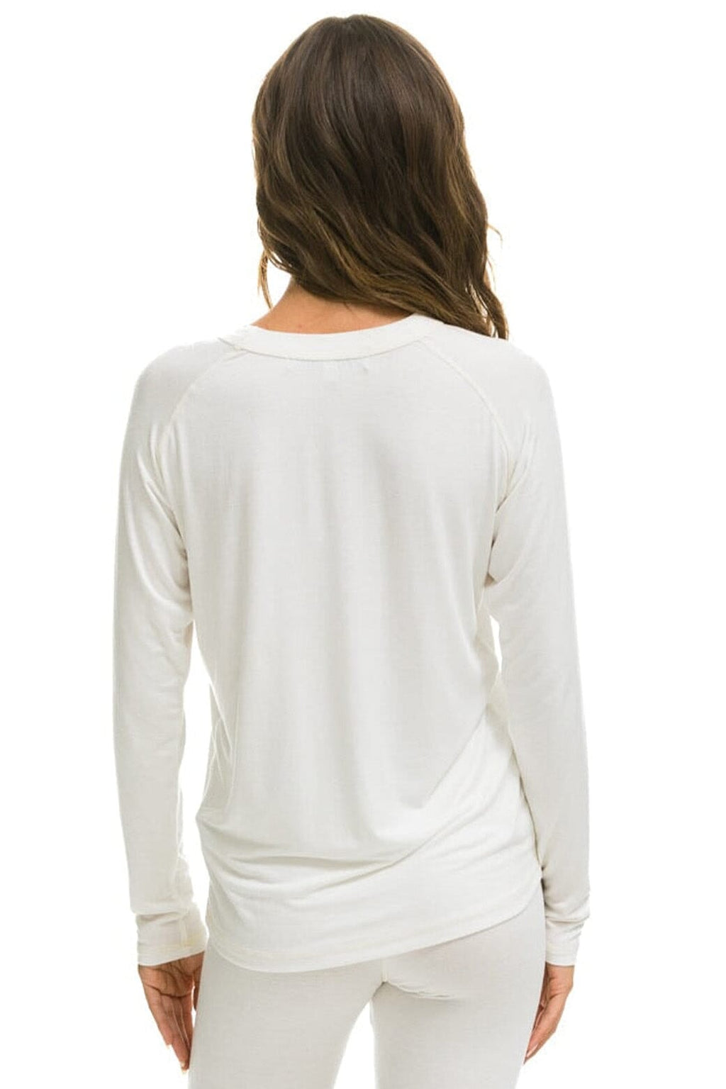 Retro MICRO MODAL BASE LAYER TOP - VINTAGE WHITE