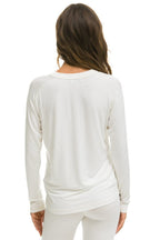 Retro MICRO MODAL BASE LAYER TOP - VINTAGE WHITE