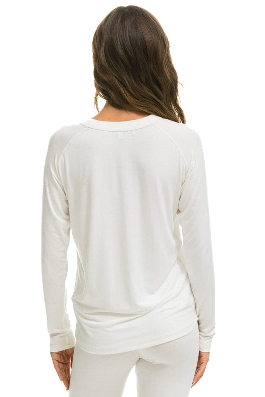 Retro MICRO MODAL BASE LAYER TOP - VINTAGE WHITE
