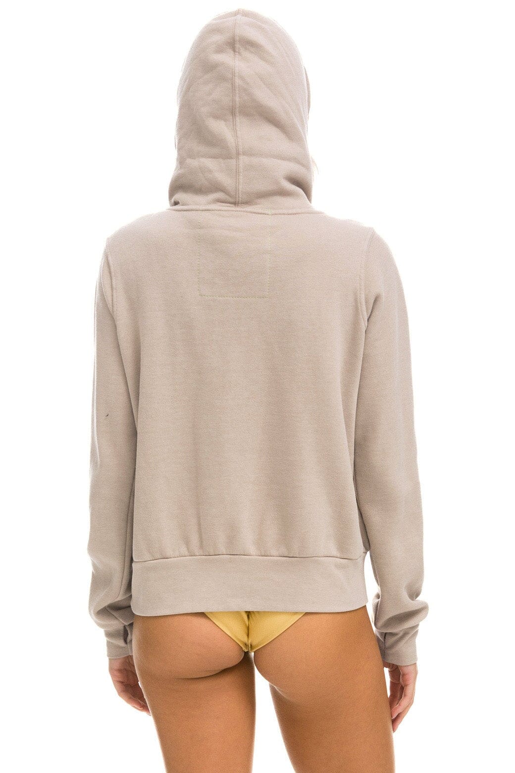 Retro NINJA PULLOVER HOODIE - SAND