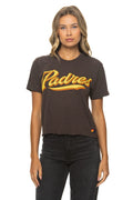 Retro SAN DIEGO PADRES 2026 BOYFRIEND TEE - BROWN
