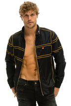 Retro RACER JACKET - BLACK