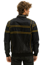 Retro RACER JACKET - BLACK