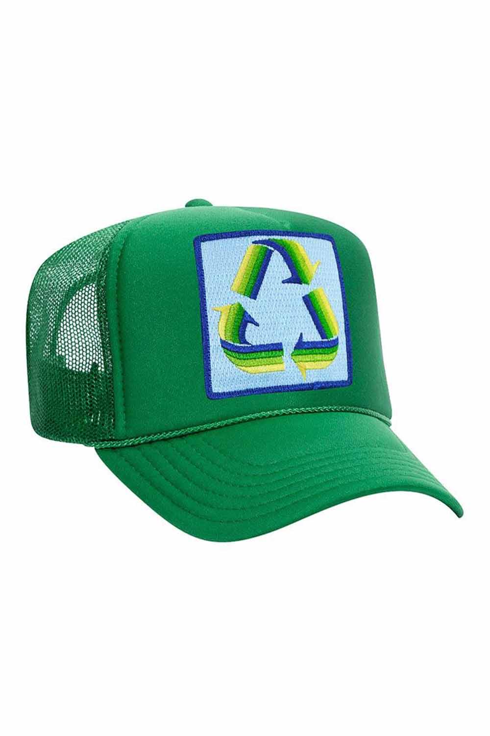 Retro RECYCLE TRUCKER HAT