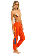 Retro RIDE LOGO SWEATPANTS - ORANGE