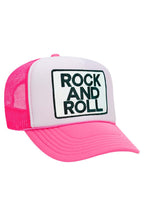 Retro ROCK & ROLL VINTAGE TRUCKER HAT