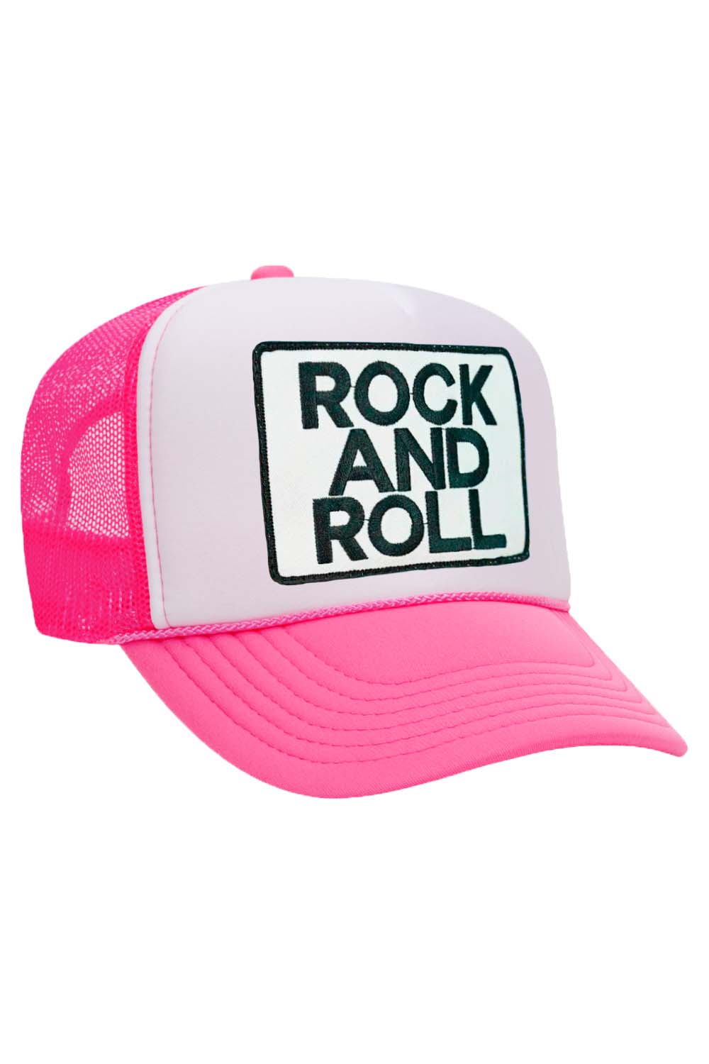 Retro ROCK & ROLL VINTAGE TRUCKER HAT
