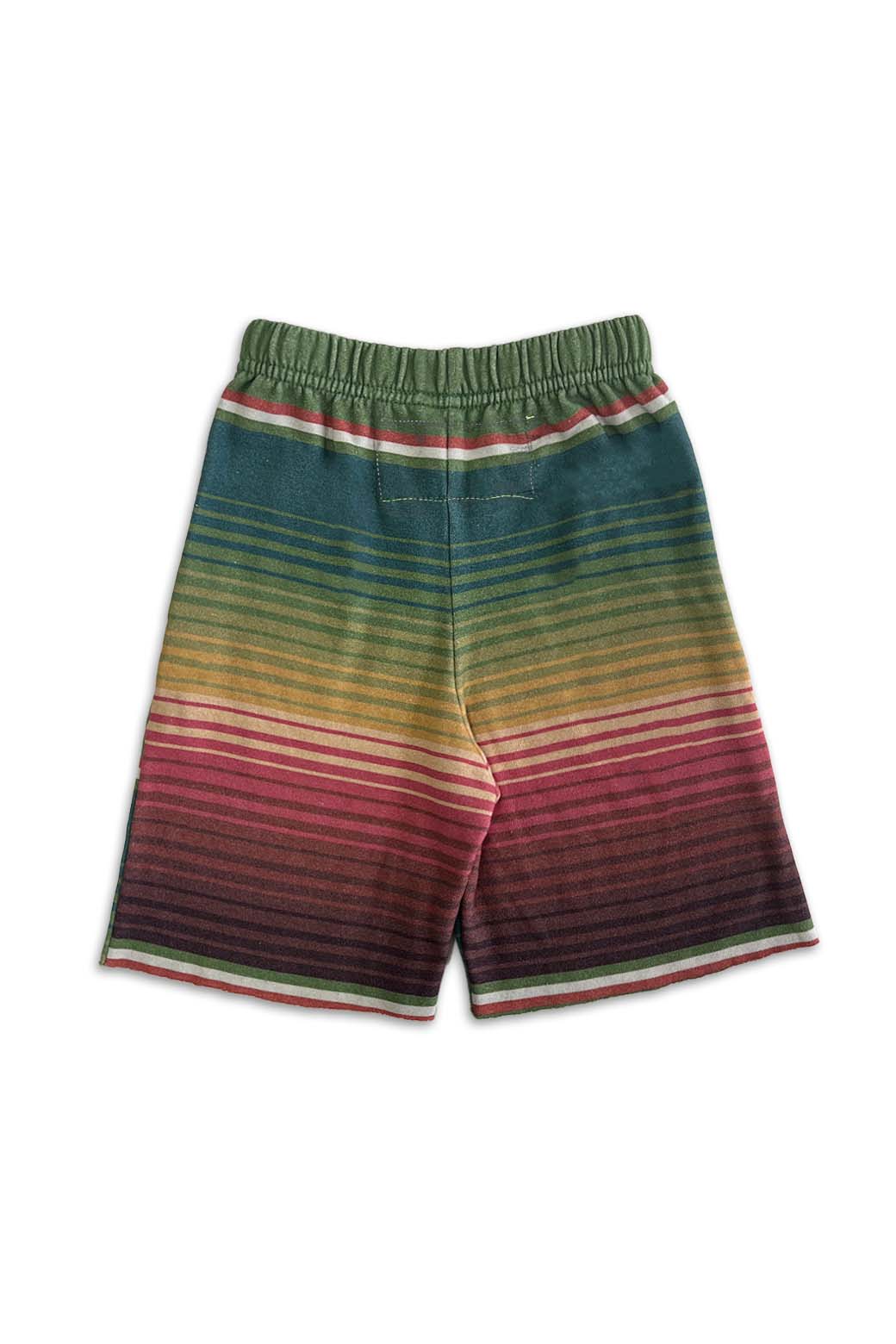 Retro KIDS TULUM SWEATSHORTS - JUNGLE GREEN