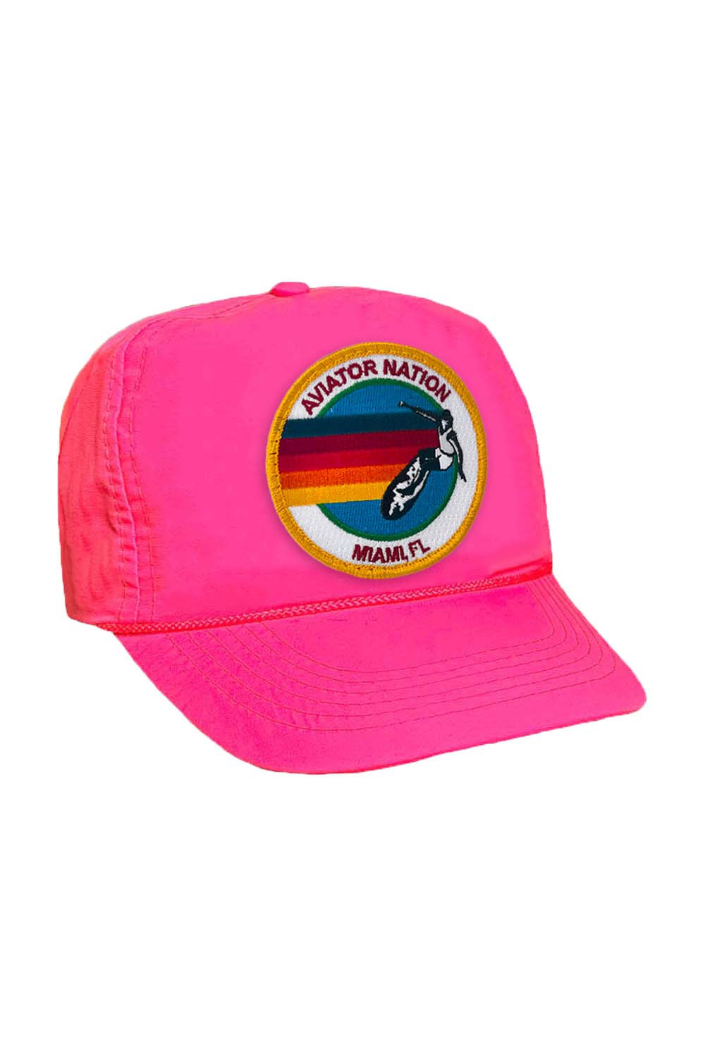 Retro SIGNATURE MIAMI VINTAGE NYLON TRUCKER HAT