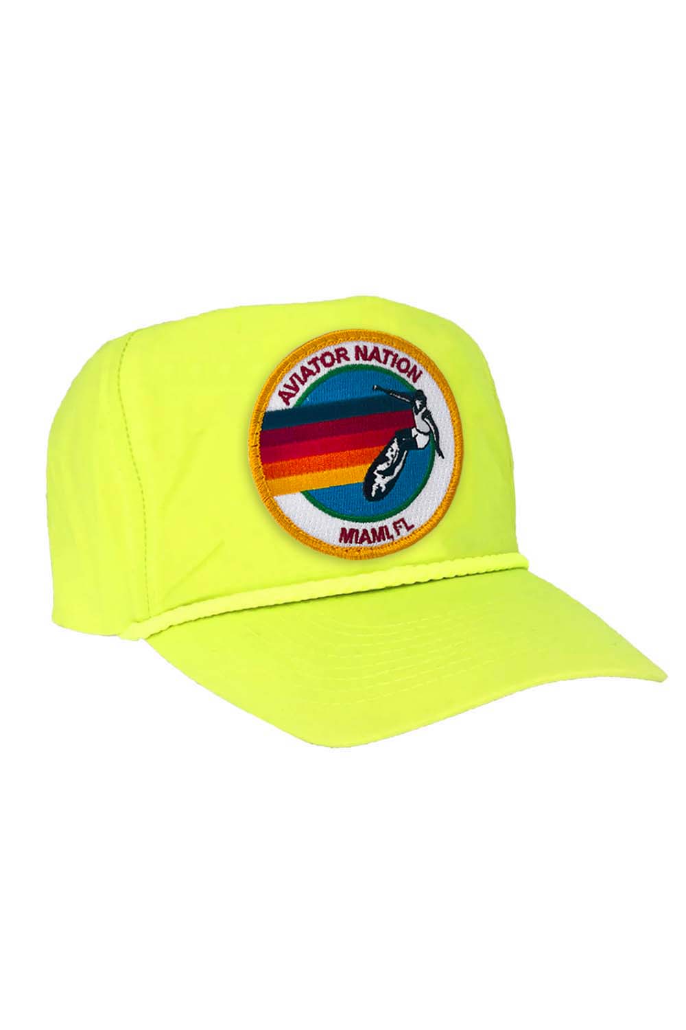 Retro SIGNATURE MIAMI VINTAGE NYLON TRUCKER HAT