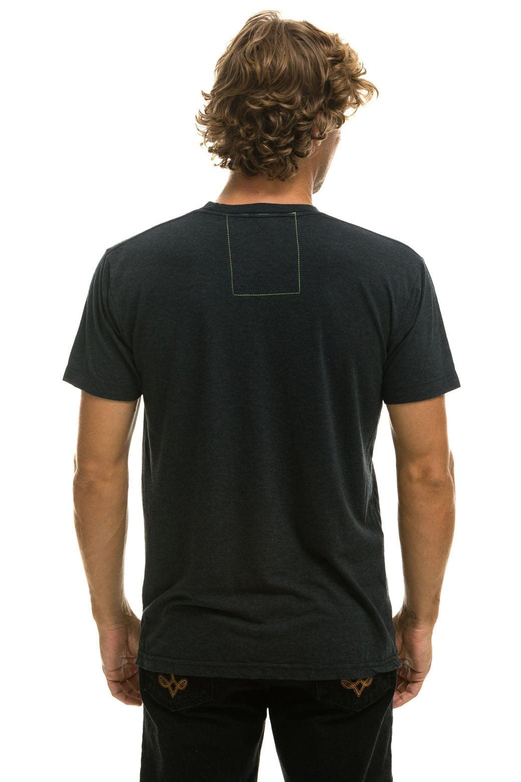 Retro SIGNATURE SMALL VENICE CIRCLE TEE - CHARCOAL