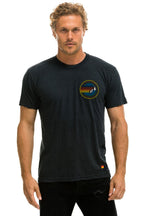 Retro SIGNATURE SMALL VENICE CIRCLE TEE - CHARCOAL