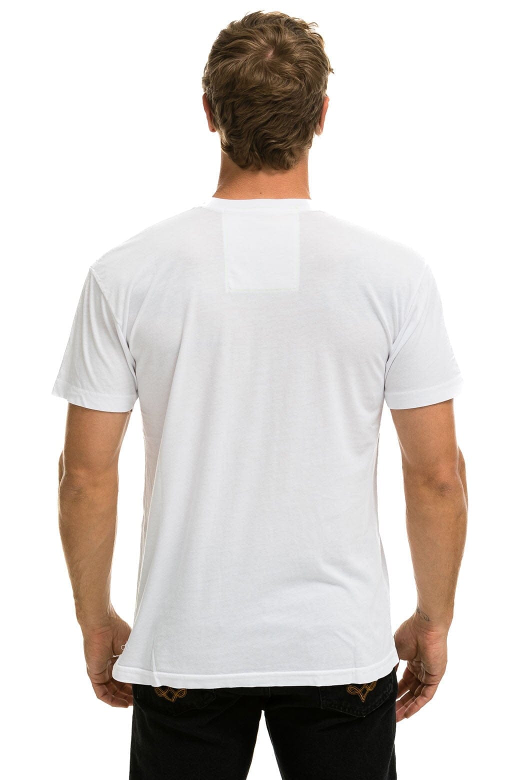 Retro SIGNATURE SMALL VENICE CIRCLE TEE - WHITE