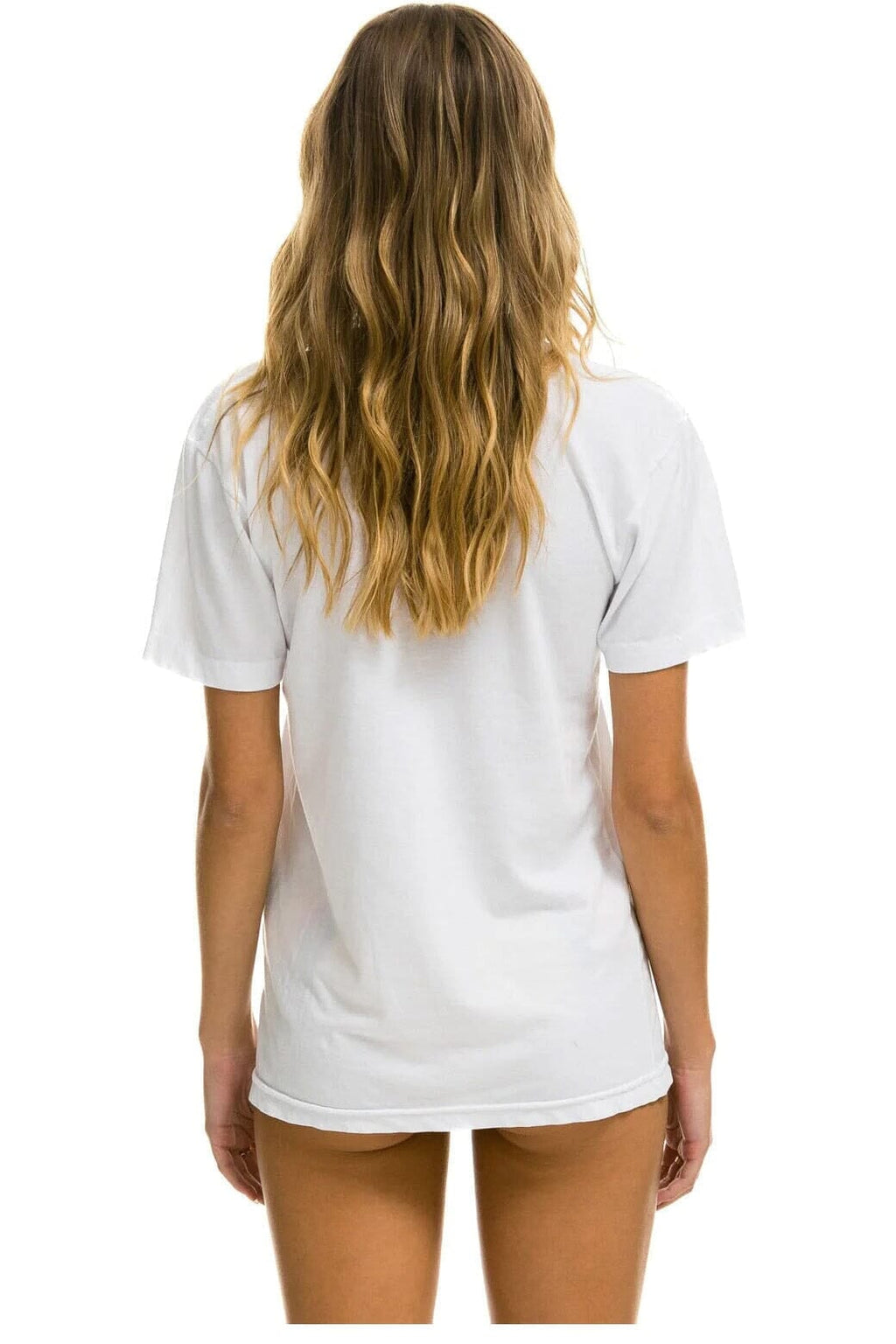 Retro SIGNATURE SMALL VENICE CIRCLE TEE - WHITE