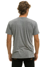 Retro SIGNATURE VENICE TEE - HEATHER GREY