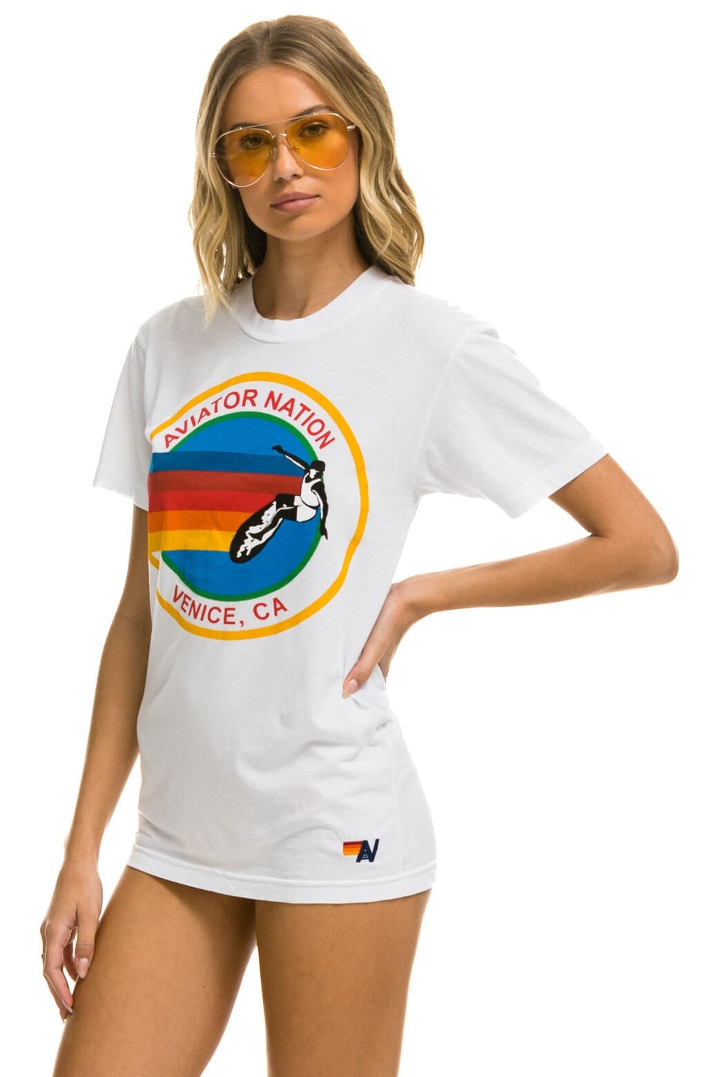 Retro SIGNATURE VENICE TEE - WHITE