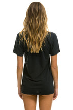 Retro SIGNATURE VENICE TEE - CHARCOAL
