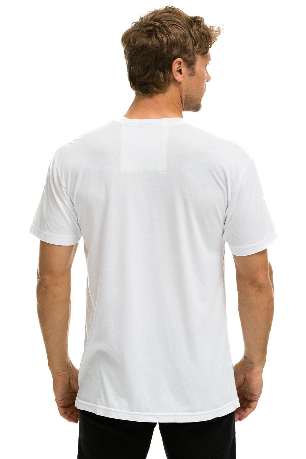 Retro SMILEY 2 CREW TEE - WHITE