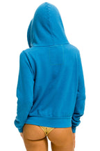 Retro SMILEY 2 HOODIE - OCEAN