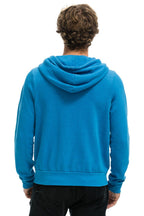 Retro SMILEY 2 HOODIE - OCEAN