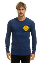Retro SMILEY 2 THERMAL - NAVY
