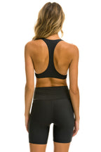 Retro SPEED 6IN HI-RISE BIKER SHORT - TITANIUM