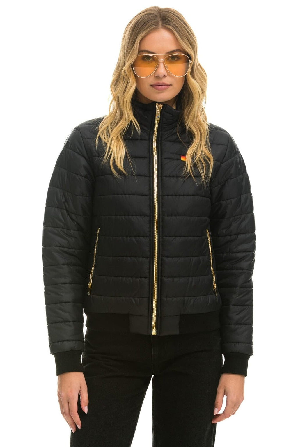 Retro SUNBURST JACKET - BLACK
