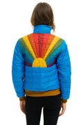 Retro SUNBURST JACKET - BLUE CINA