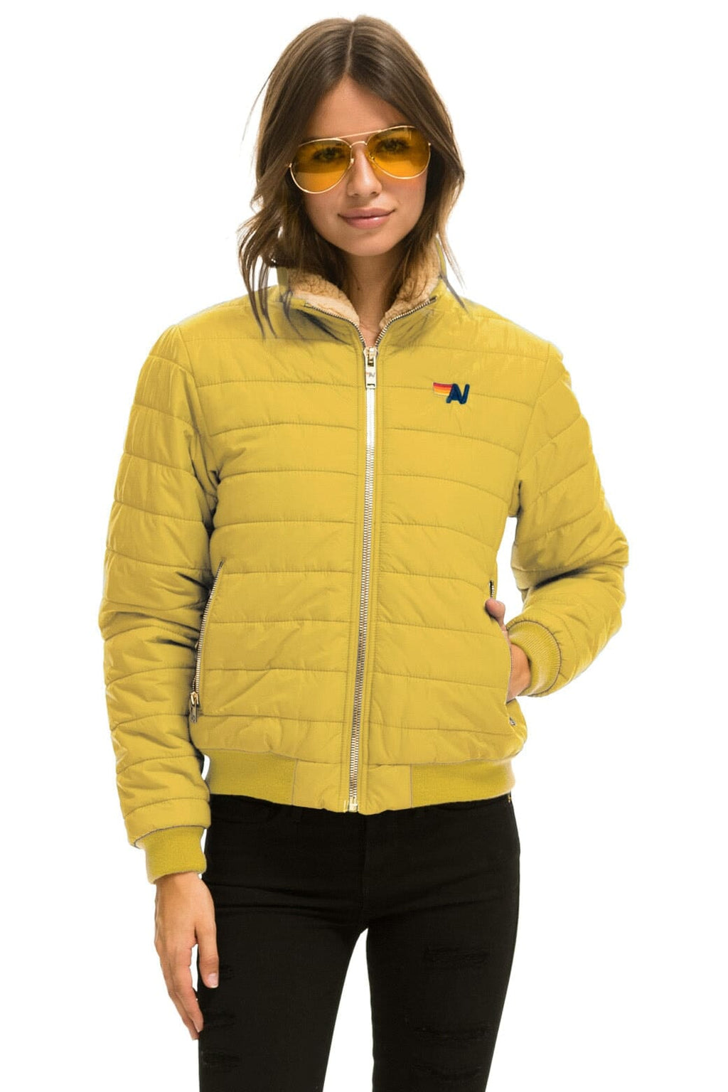 Retro SUNBURST JACKET - KHAKI