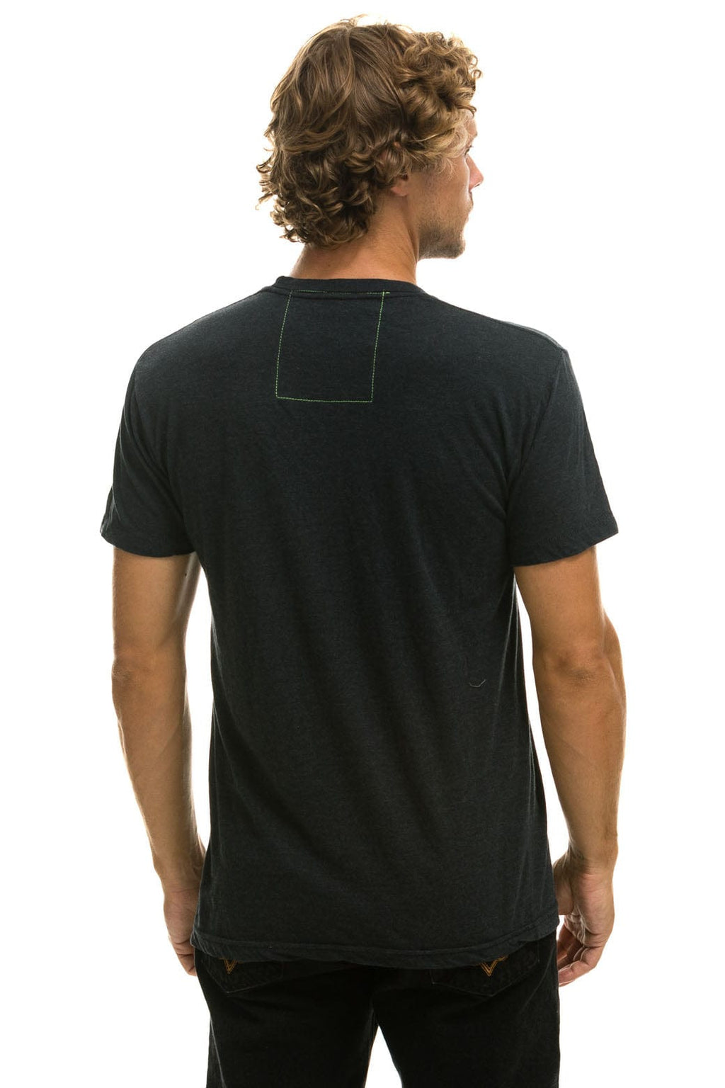 Retro SURF NAKED TEE - CHARCOAL