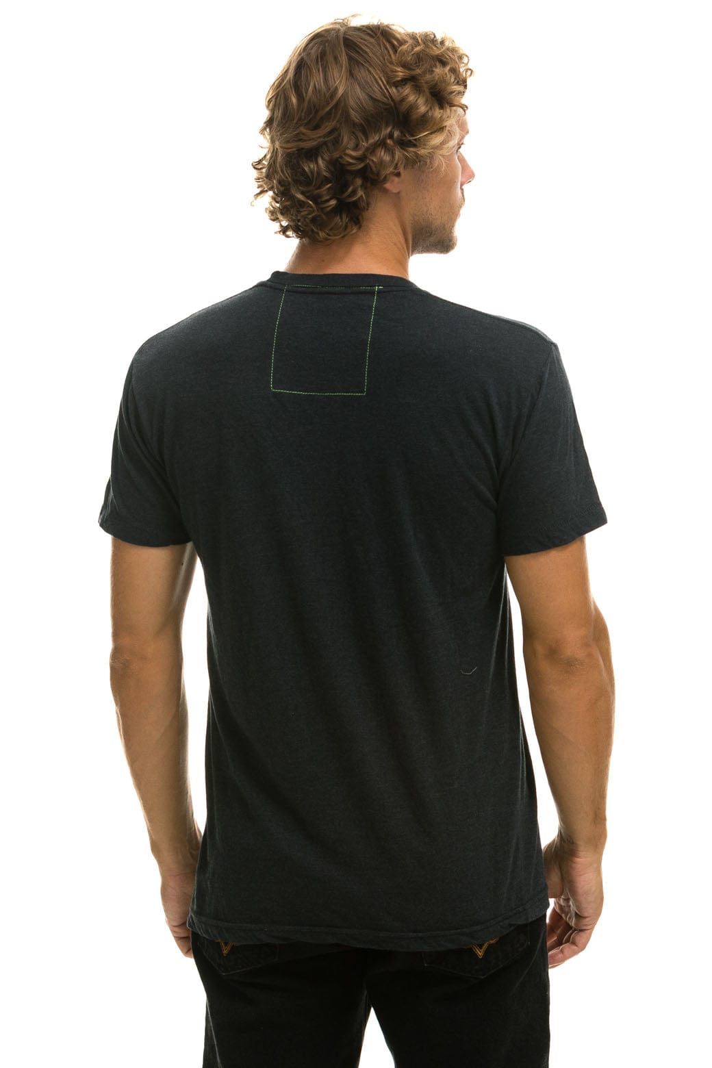 Retro SURF NAKED TEE - CHARCOAL
