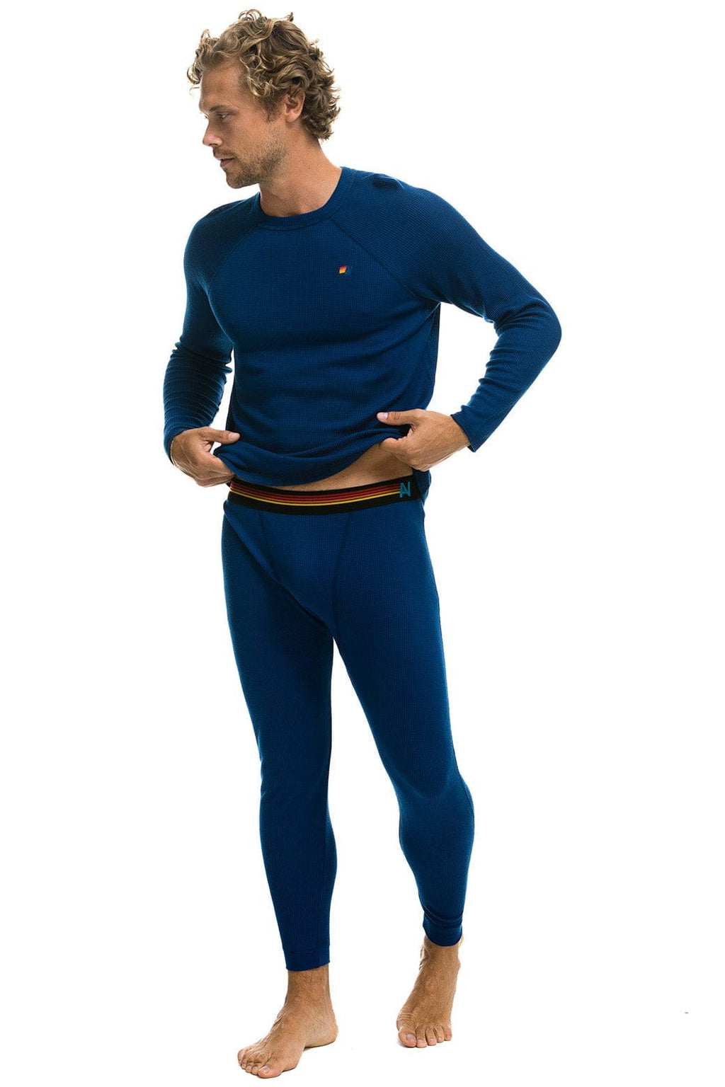 Retro THERMAL BASE LAYER BOTTOM - ROYAL